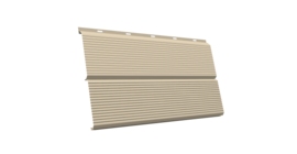 ЭкоБрус 0,345 Gofr GL 0.5 Satin RAL 1015 светлая слоновая кость