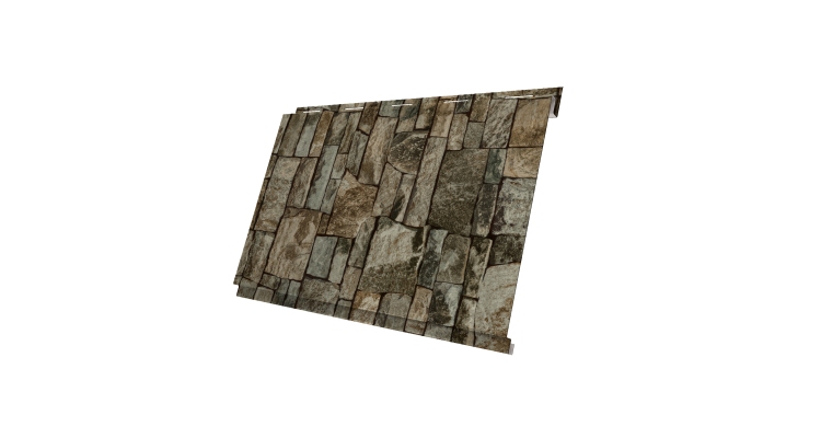 Вертикаль 0,2 classic 0.45 Print Elite с пленкой Fine Stone TwinColor