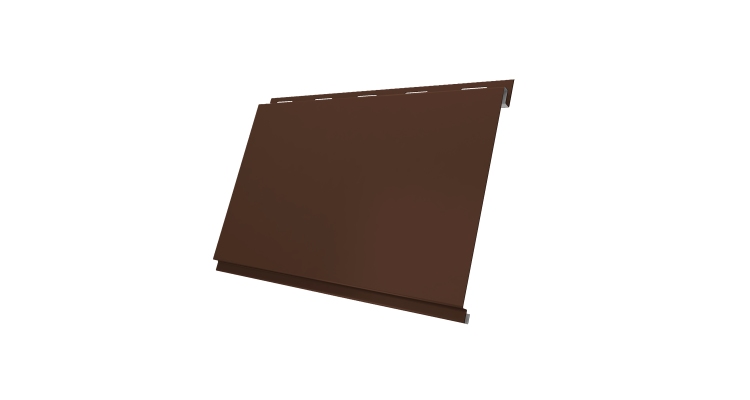 Вертикаль 0,2 classic 0.5 Satin с пленкой RAL 8017 шоколад