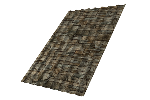 Профнастил С20В 0,45 Print Elite Fine Stone TwinColor