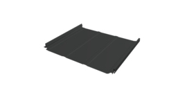 Кликфальц Pro Line Grand Line 0,5 Satin Matt TX с пленкой на замках RAL 7016 антрацитово-серый