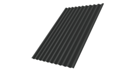 Профнастил С21R 0,5 Velur X RAL 7016 антрацитово-серый