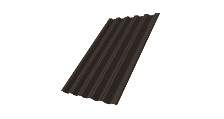 Профнастил HC35R Grand Line 0,5 Atlas X RR 32 темно-коричневый