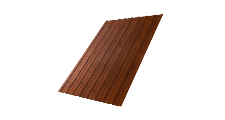 Профнастил С20A 0.4 Print Premium Golden Wood Fresh TwinColor