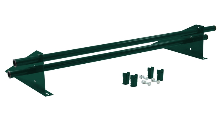 Снегозадержатель трубчатый для фальцевой кровли Optima RAL 6005 1м