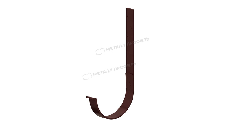 Держатель желоба Металл Профиль GRANDSYSTEM D125х280 RAL 8017