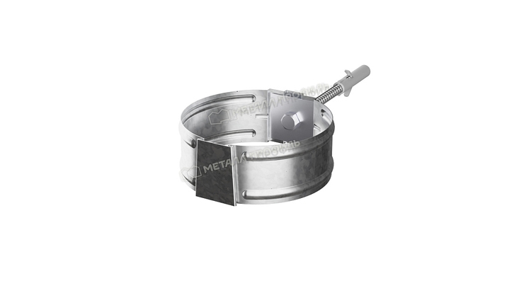 Держатель трубы Металл Профиль ПРОЕКТ D150 Цинк