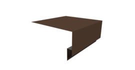 Планка околооконная сложная Экобрус Grand Line 200х75х25 0,45 Drap ST RAL 8017 шоколад (2м)