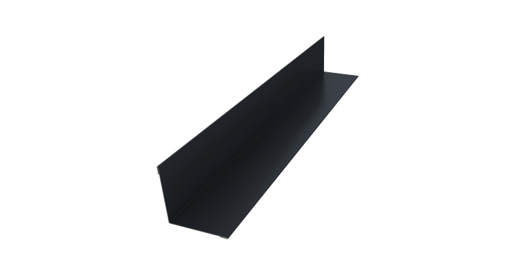 Угол внутренний 50х50 0,5 Drap RAL 7024 мокрый асфальт (2м)