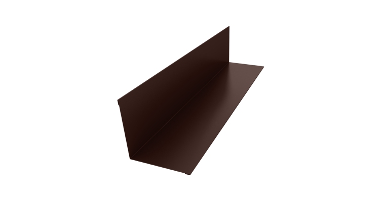 Угол внутренний 110х110 0,45 Drap TR RAL 8017 шоколад (2м)