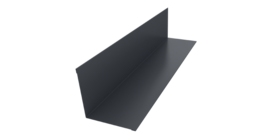 Угол внутренний 110х110 0,5 Drap RAL 7024 мокрый асфальт (2м)