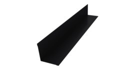 Угол внутренний 30х30 0,5 Drap RAL 9005 черный (2м)
