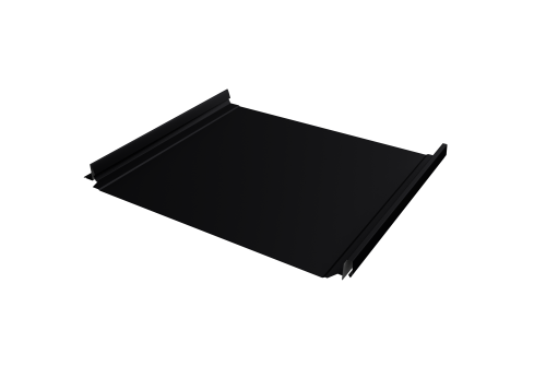 Кликфальц Pro Grand Line 0,45 Drap TX с пленкой на замках RAL 9005 черный