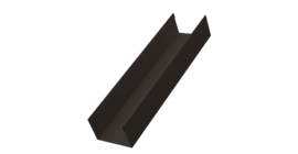 Стойка жалюзи Milan,Tokyo 0,45 Drap-double TX RR 32 темно-коричневый (3м)